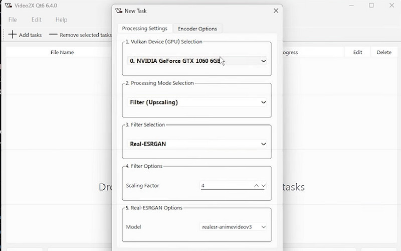 Video2x eksklusiv video