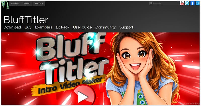 BluffTitler 3D Başlıklar ve Animasyonlar için En İyisi