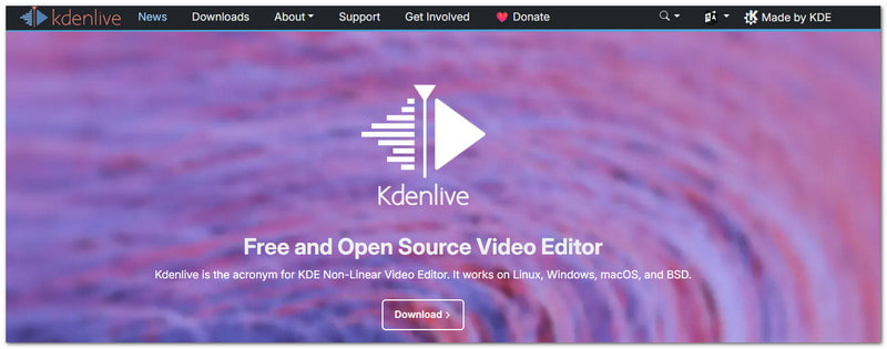 Kdenlive Pembuat Video Terbaik