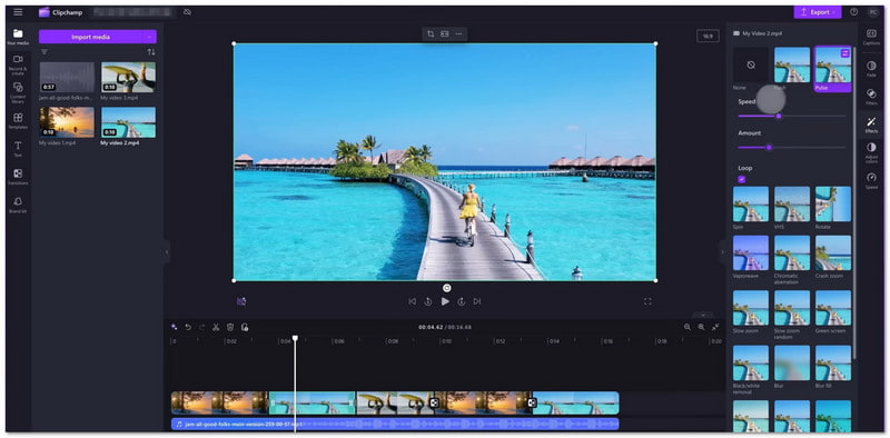 Clipchamp Beste YouTube-filmprodusent