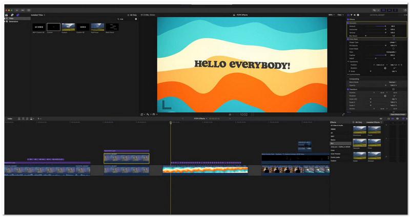 Final Cut Pro Beste YouTube-filmprodusent