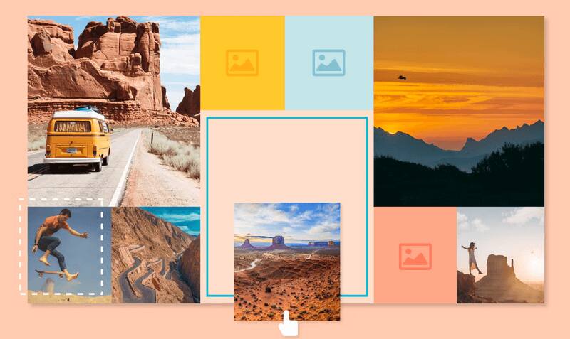 简易拼贴画布局