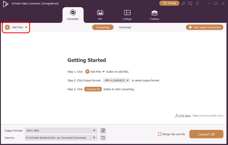 新增檔案插入影片 Avaide