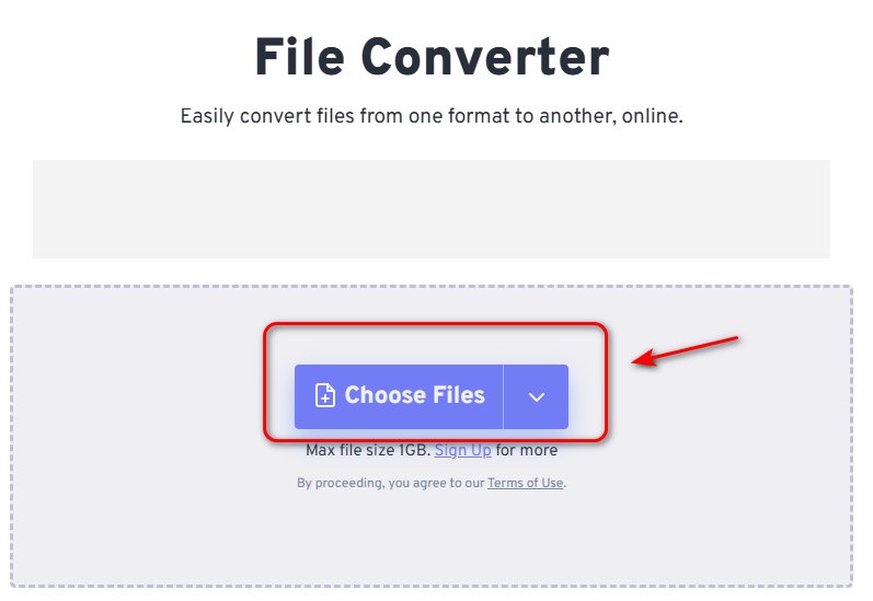 Choose Video to Upload