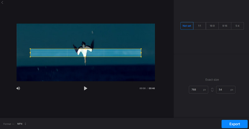Cideo クロッピング MP4
