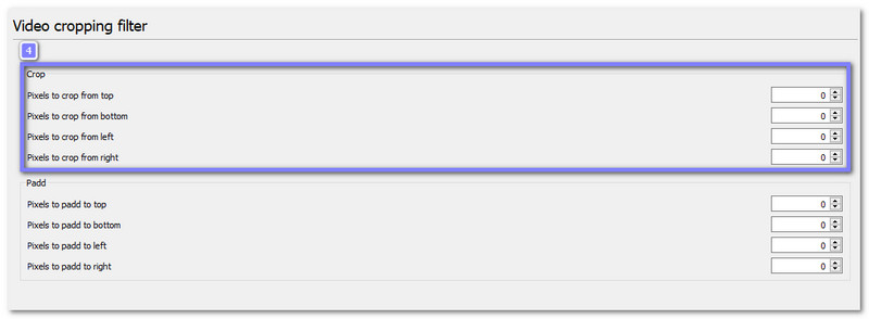 फसल का आकार निर्धारित करें