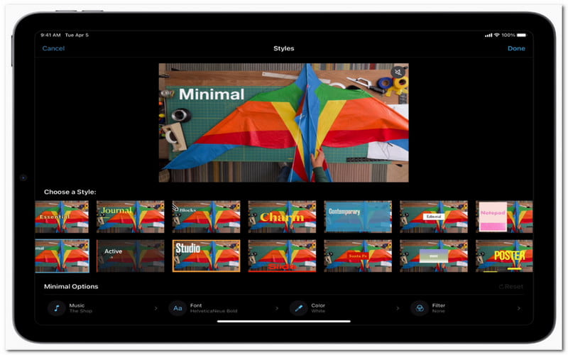 iMovie Flip Video App
