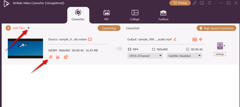Pristup uređivaču titlova