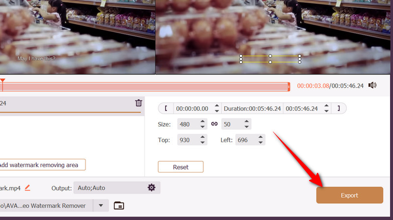 Izvoz konačnog izlaza