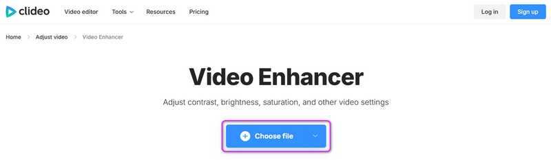 Upload Video To Clideo