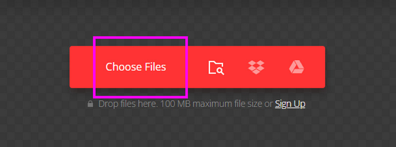 Valitse tiedostot Lisää Imovie Convertio