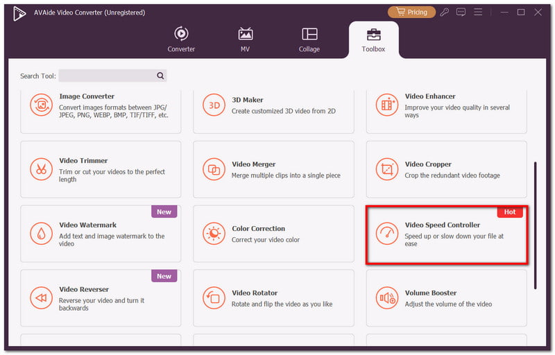 Avaide Video Hız Kontrol Cihazı