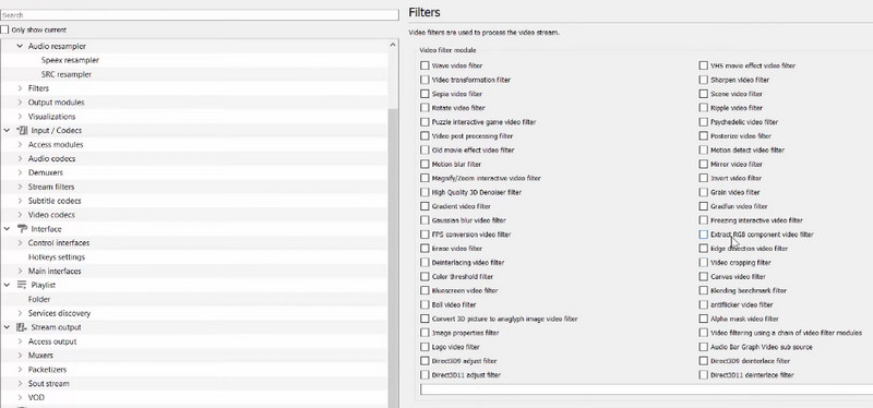 VLC Interface