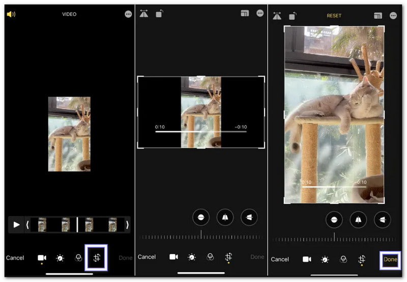 Salvați videoclipul complet vertical
