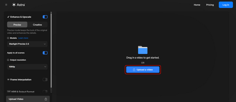 Add Video to Topaz Video