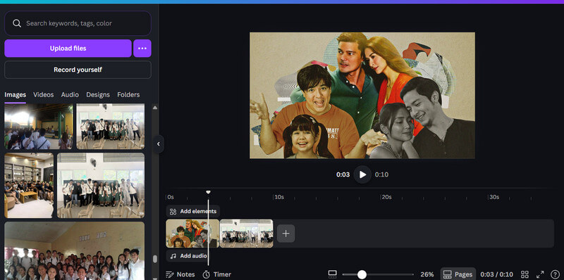 Canva Photos to Video