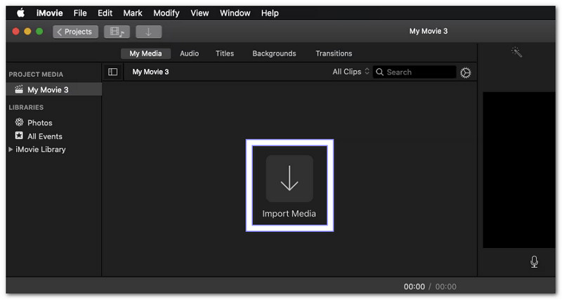 Alegeți Importați media