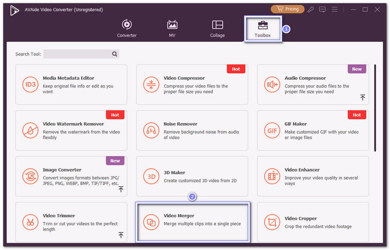 Selectați Fuziune video