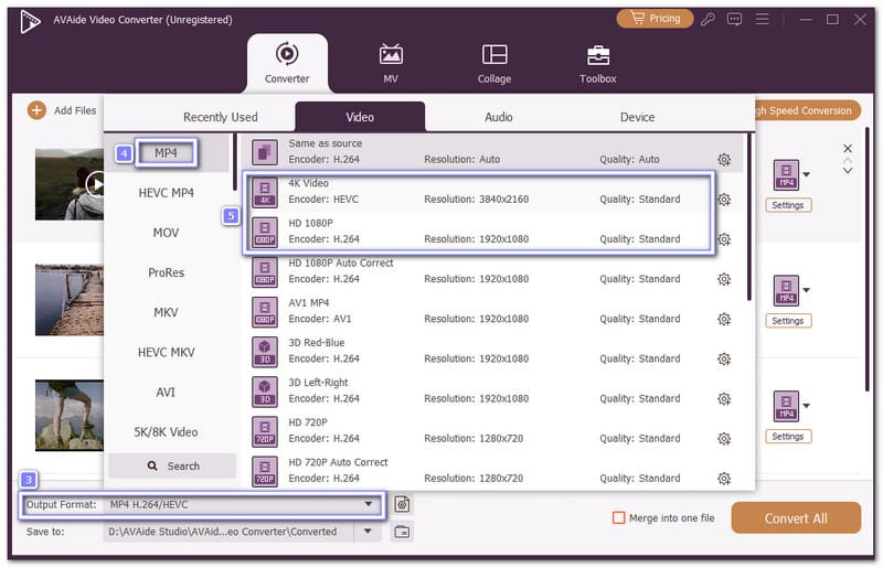 Chọn độ phân giải cao hơn