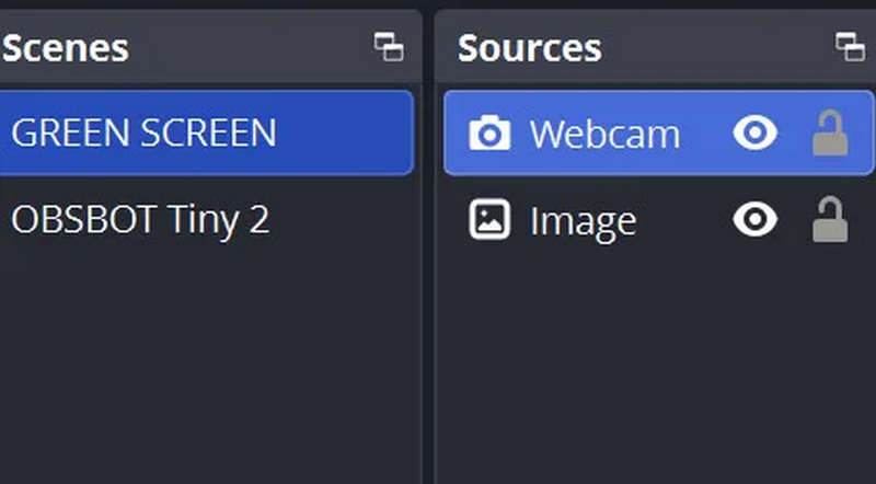 Select A Source In Obs