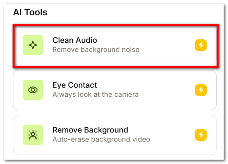 Veed Clean Audio