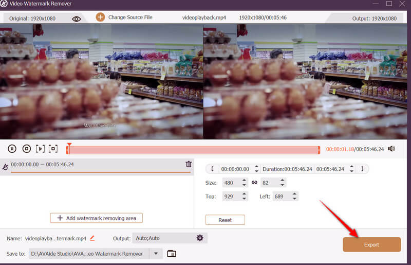 Izvoz konačnog videozapisa