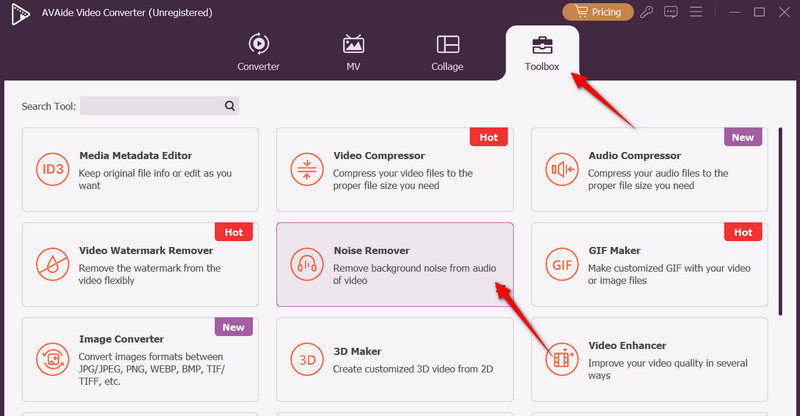 Rimozione del rumore di accesso
