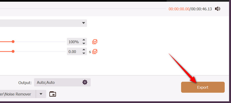 Esporta video finale