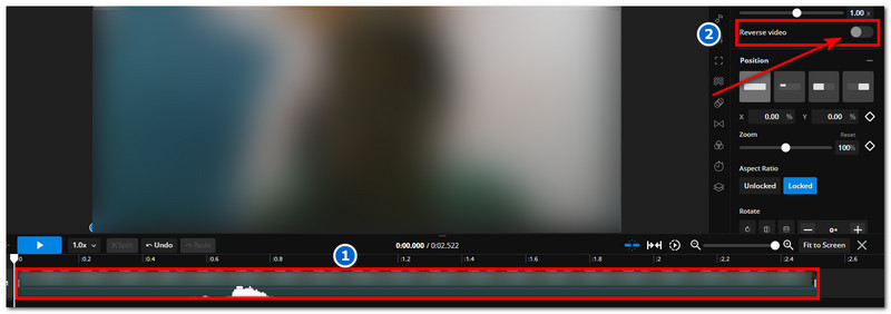 קאפווין הפעלה/כיבוי הפוך