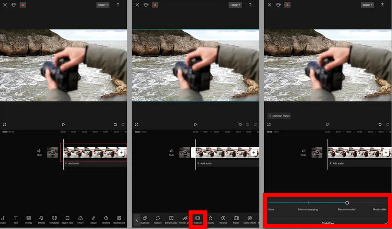 Capcut Stabilize Video