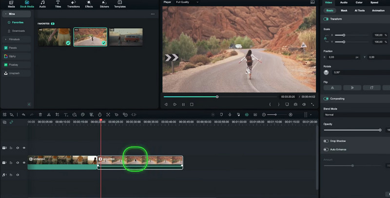 Filmora Merge Videos