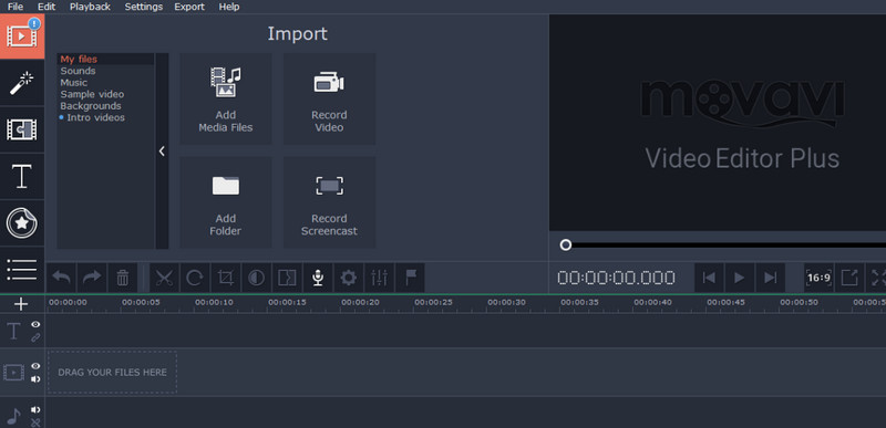 Movavi Video Editor Reverser βίντεο