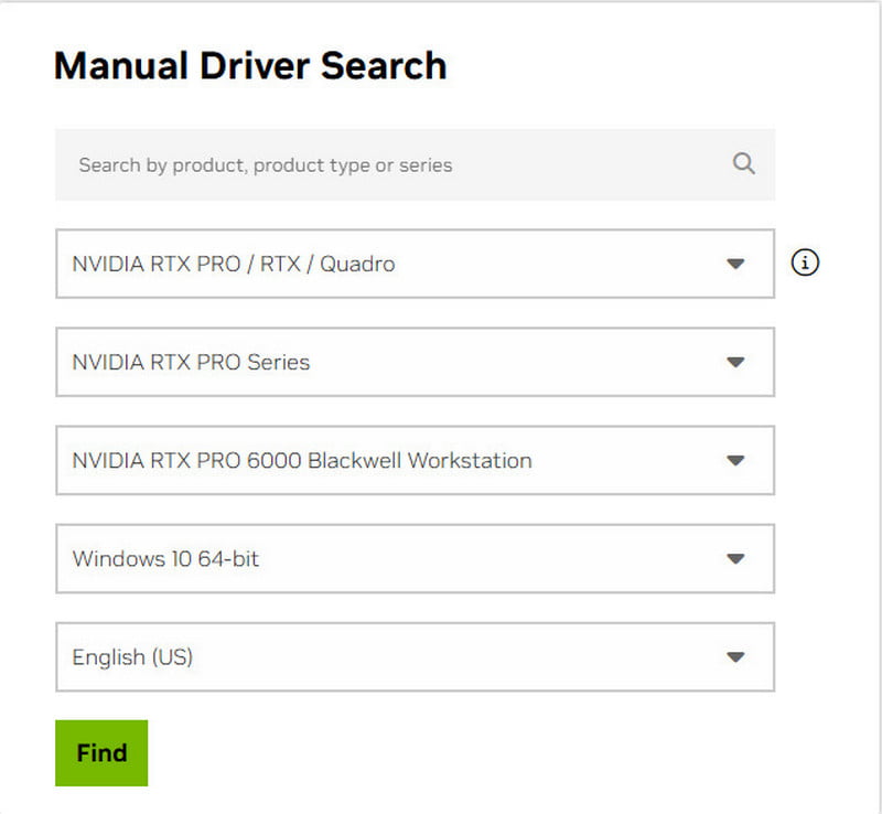Procurar motorista alvo