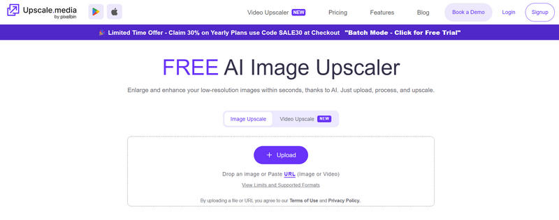 Upscale Media Ai Image Upscaler