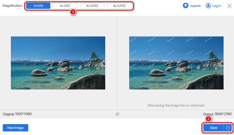 Photo haut de gamme avec Avaide