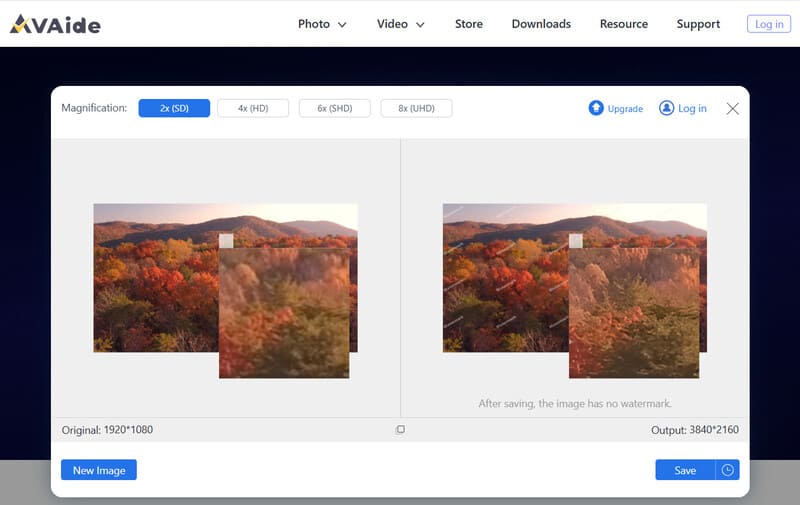 Avaide Ai Image Upscaler