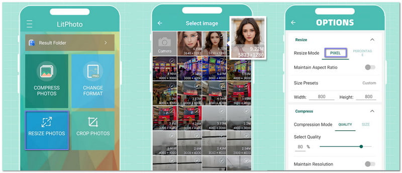 Litphoto 拡大 JPG PNG 画像