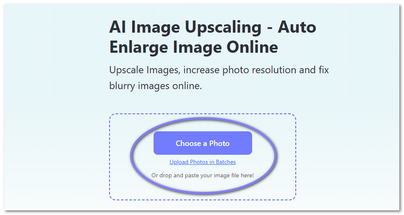 Загрузите фотографию для увеличения перед печатью.