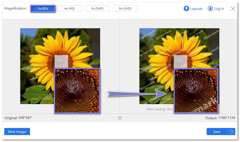 Gambar Sekarang Diperbesar 2x