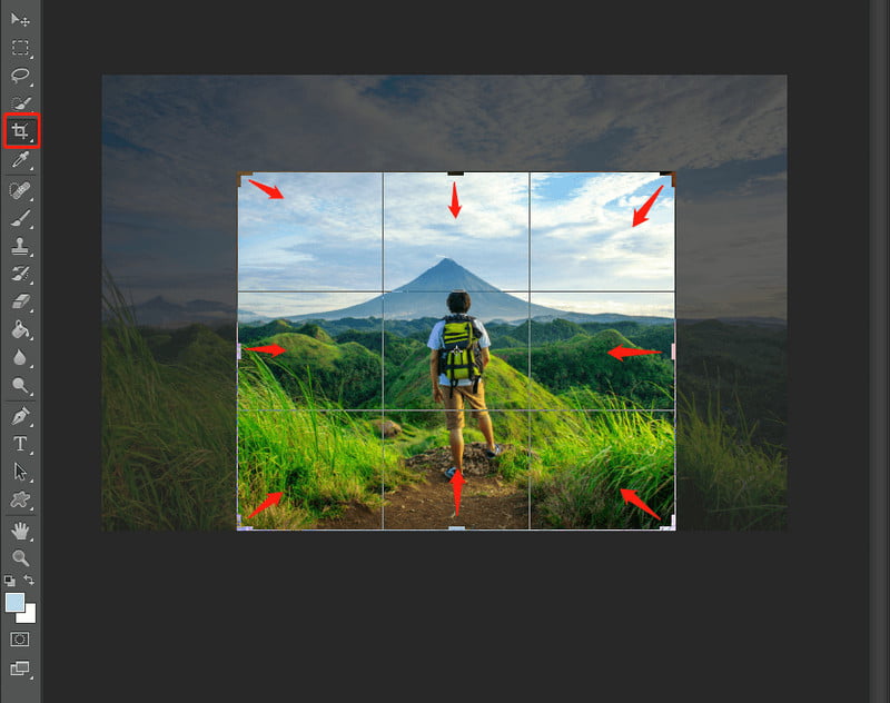 Crop GIF in Photoshop