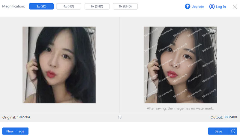Avaide Image Upscaler Online