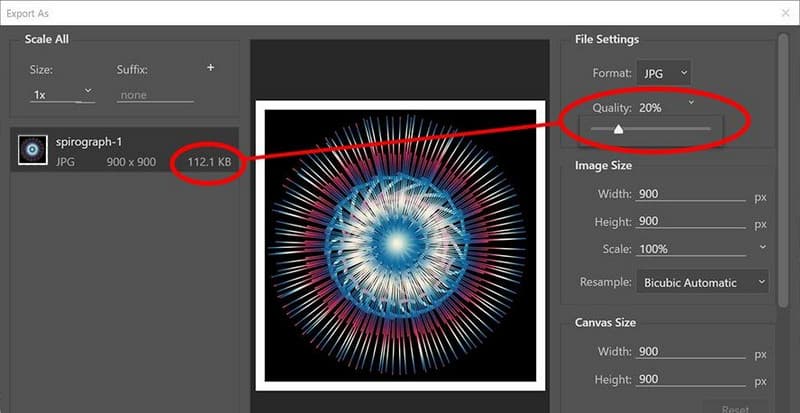 Quality Adjust Photoshop