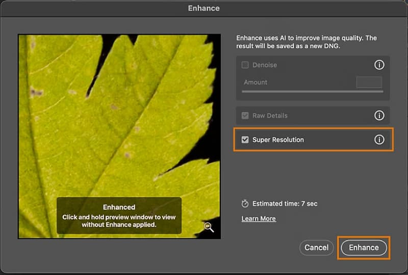 Super Resolution Photoshop