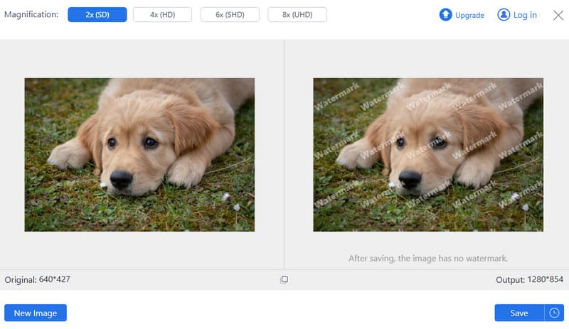 Avaide AI इमेज अपस्केलर