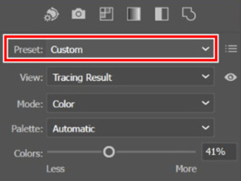 Illustrator Image Trace Presets