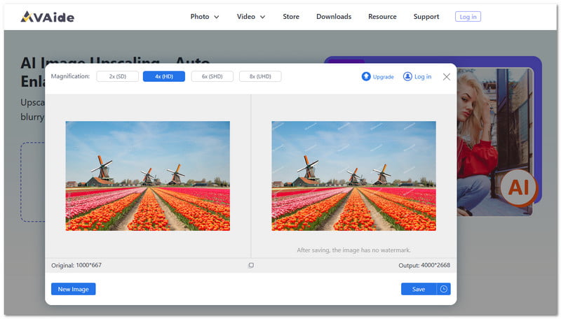 Avaide Image Upscaler Top Ai Image Enlarger