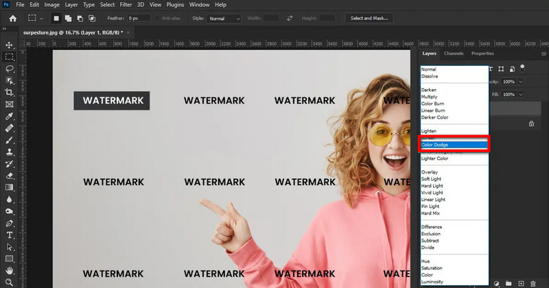 Éclairage de couleur