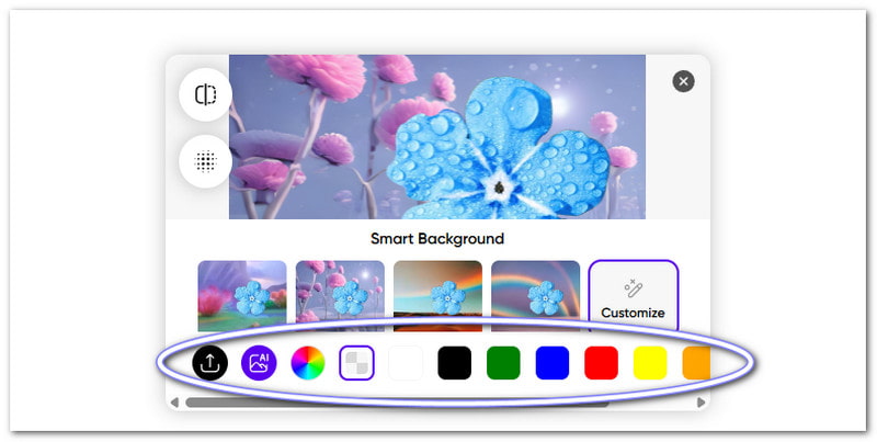 Změna barvy pozadí