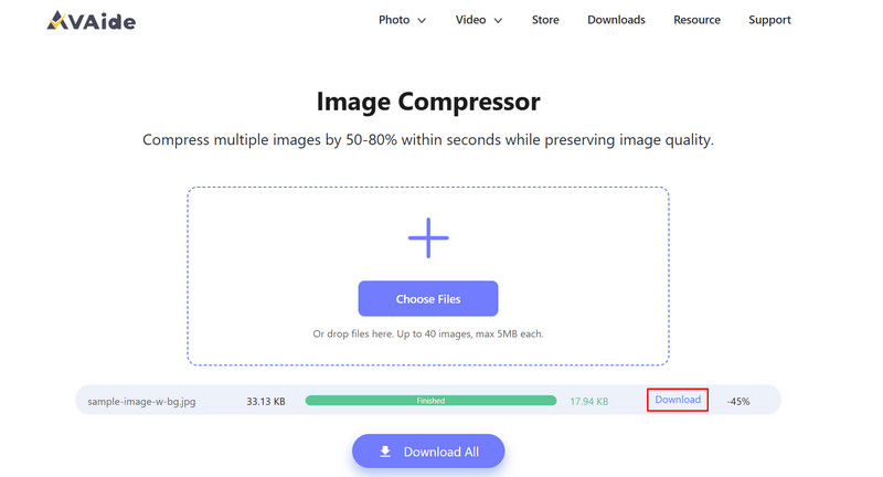 JPEG-Komprimierung herunterladen