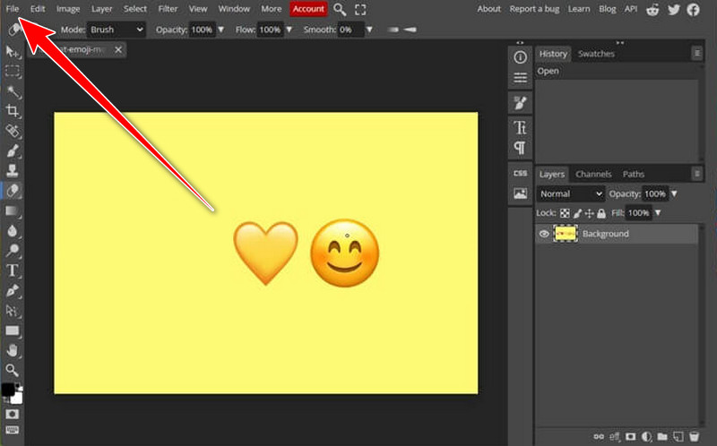 File Salva come Photoshop